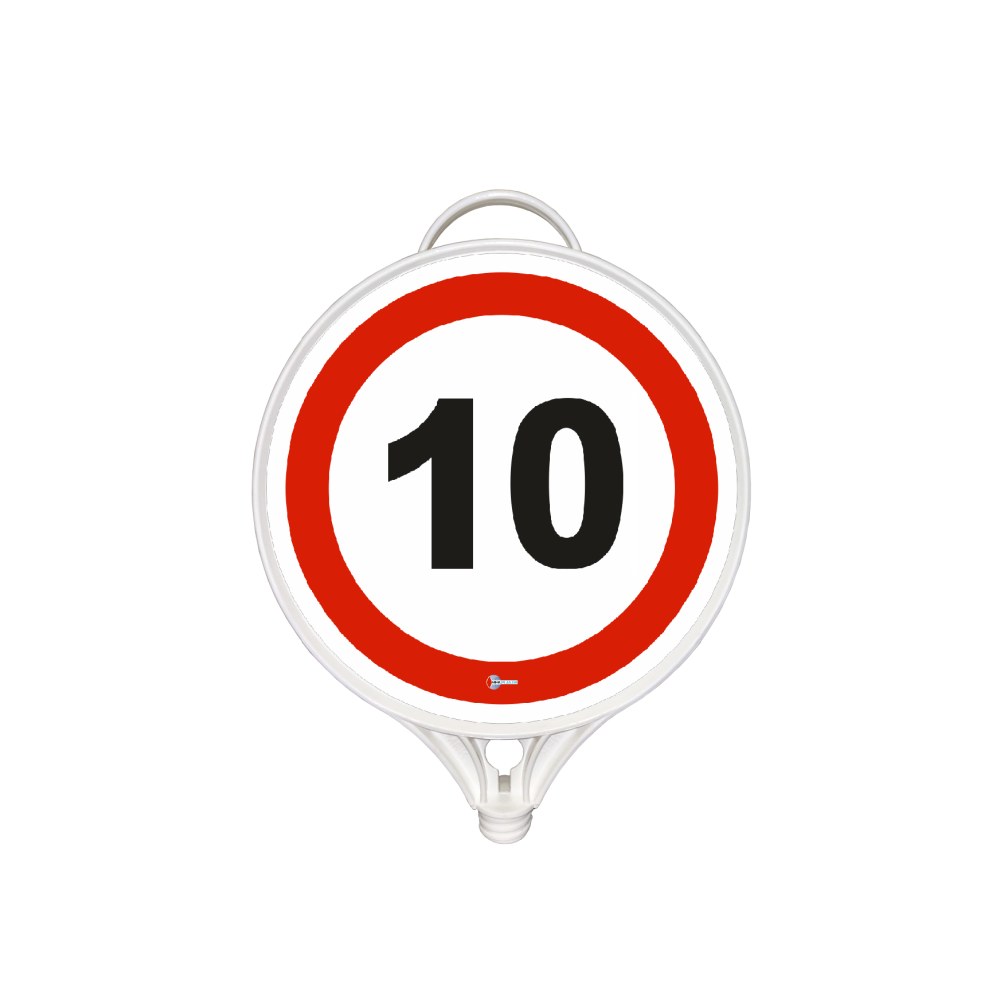 Azami Hız 10 km Tabelası (Tek Taraflı)