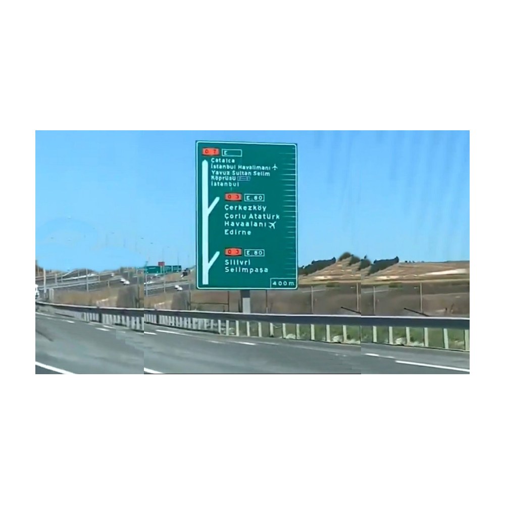 Kavşak Öncesi Konstrüksiyon (Kutu ve Boru Tipi)