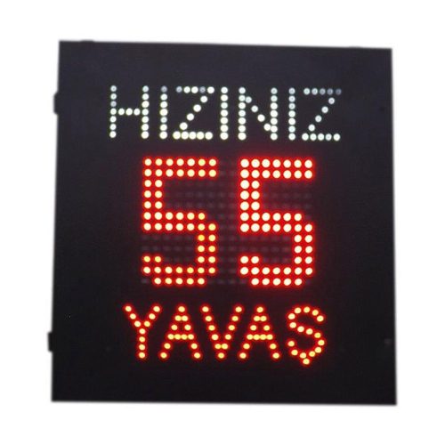 80 x 85 cm Şehir İçi Radarlı Hız Uyarı Sistemi