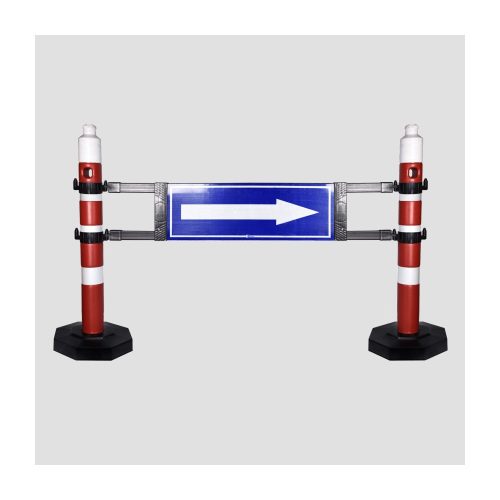 Levhalı Dikme Bariyer 30×90 cm