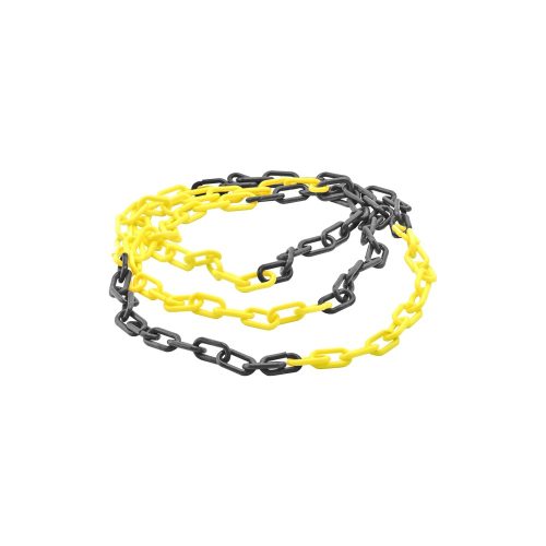 Plastik Zincir Sarı – Siyah 6 mm